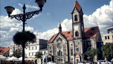 rynek w Tarnowskich Górach